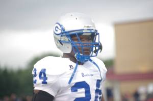 Guthrie running back Idae Alexander currently leads Class 5A in rushing yards (1033) and average (172).